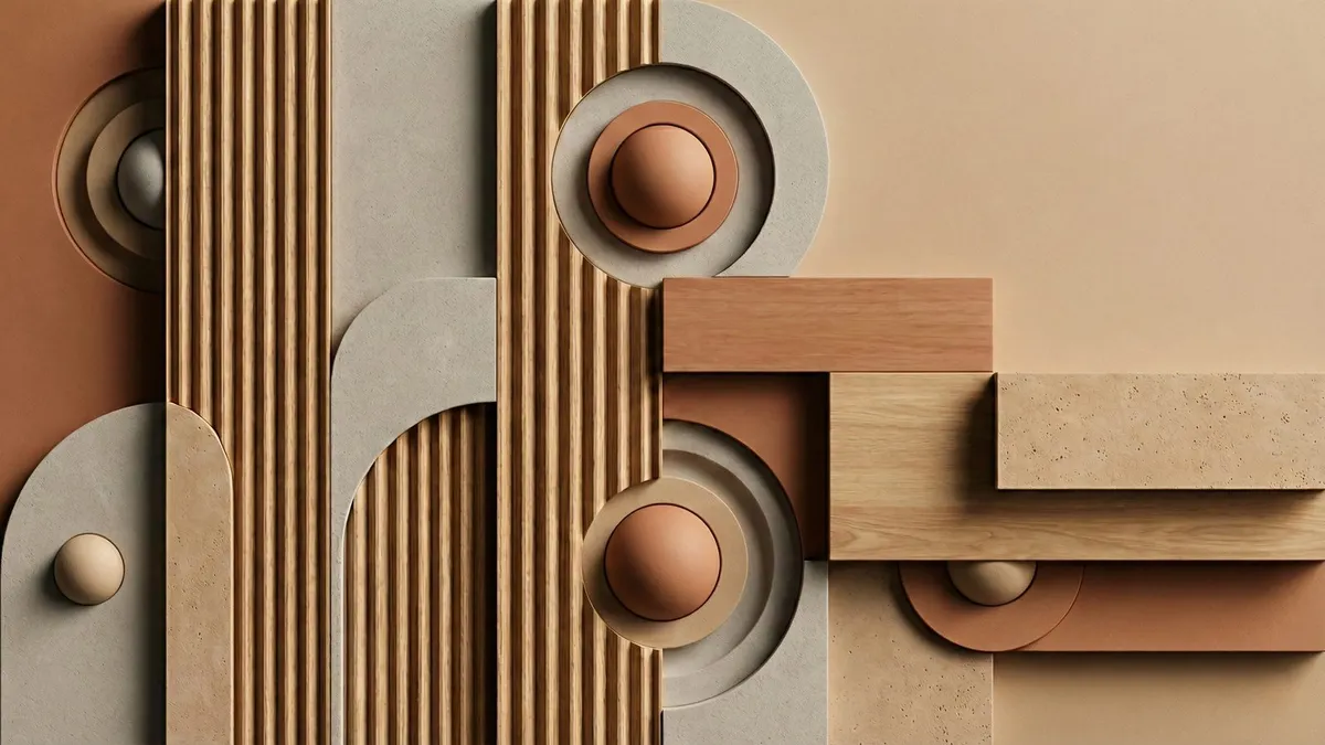 Abstract Geometric shown on your frame