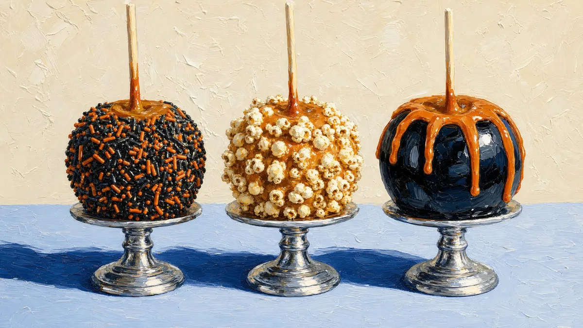 Candy Apple Still Life shown on your frame