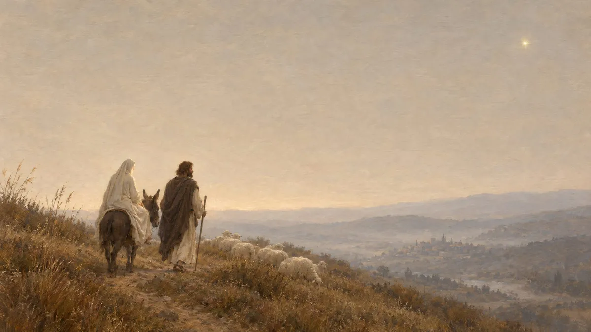 Road To Bethlehem shown on your frame