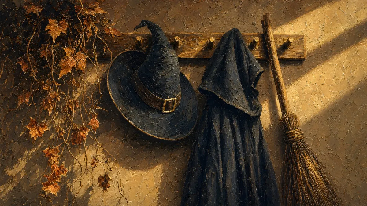 Witch's Gear Still Life shown on your frame