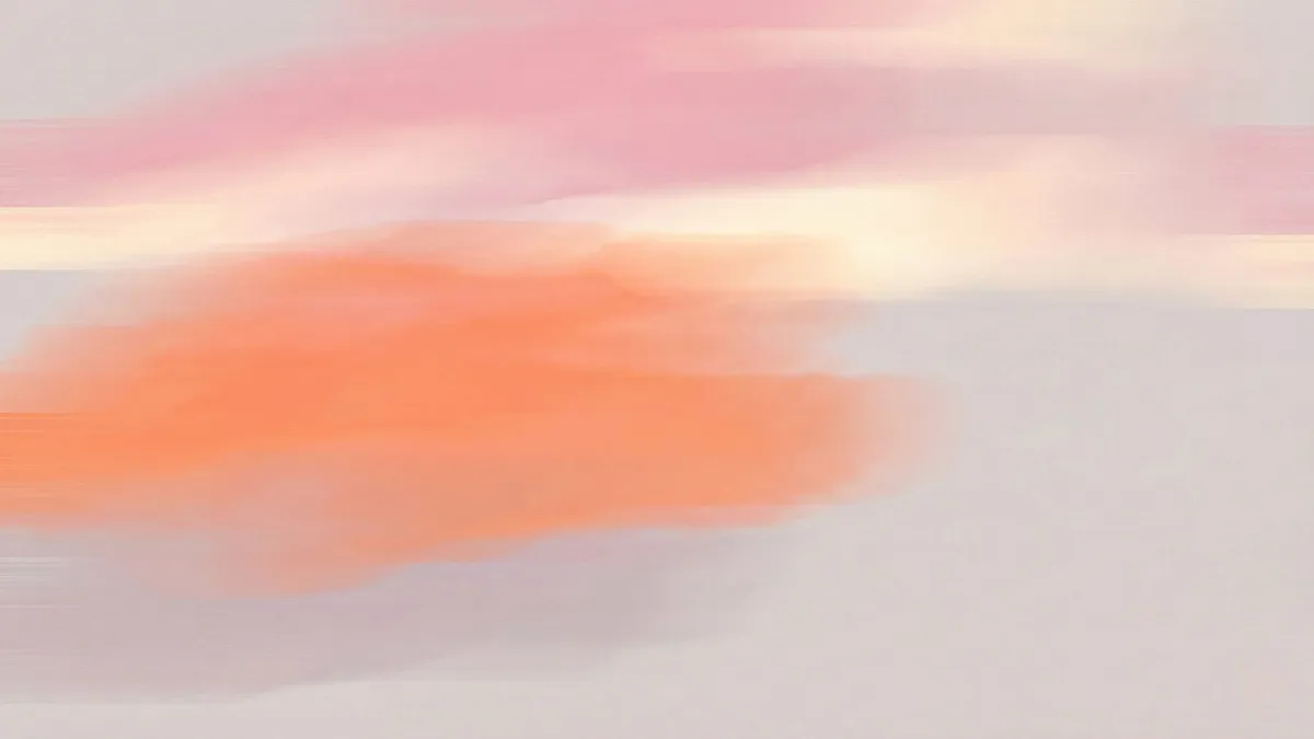 Abstract Sunset shown on your frame