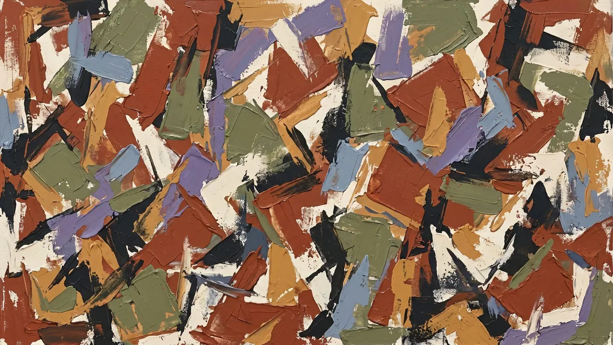 Textured Abstract shown on your frame