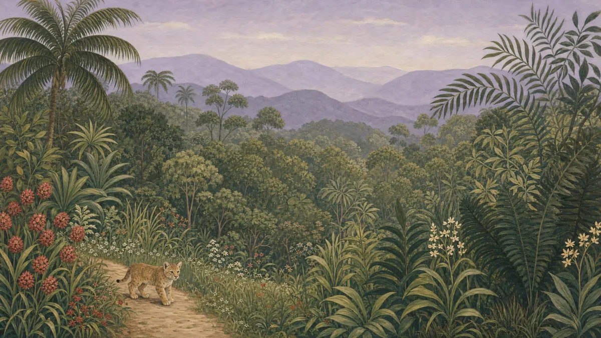 Jungle Trail Wildcat shown on your frame