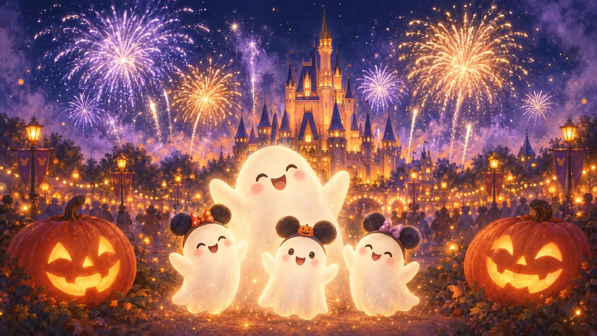 Ghost Family Fireworks Castle shown on your frame