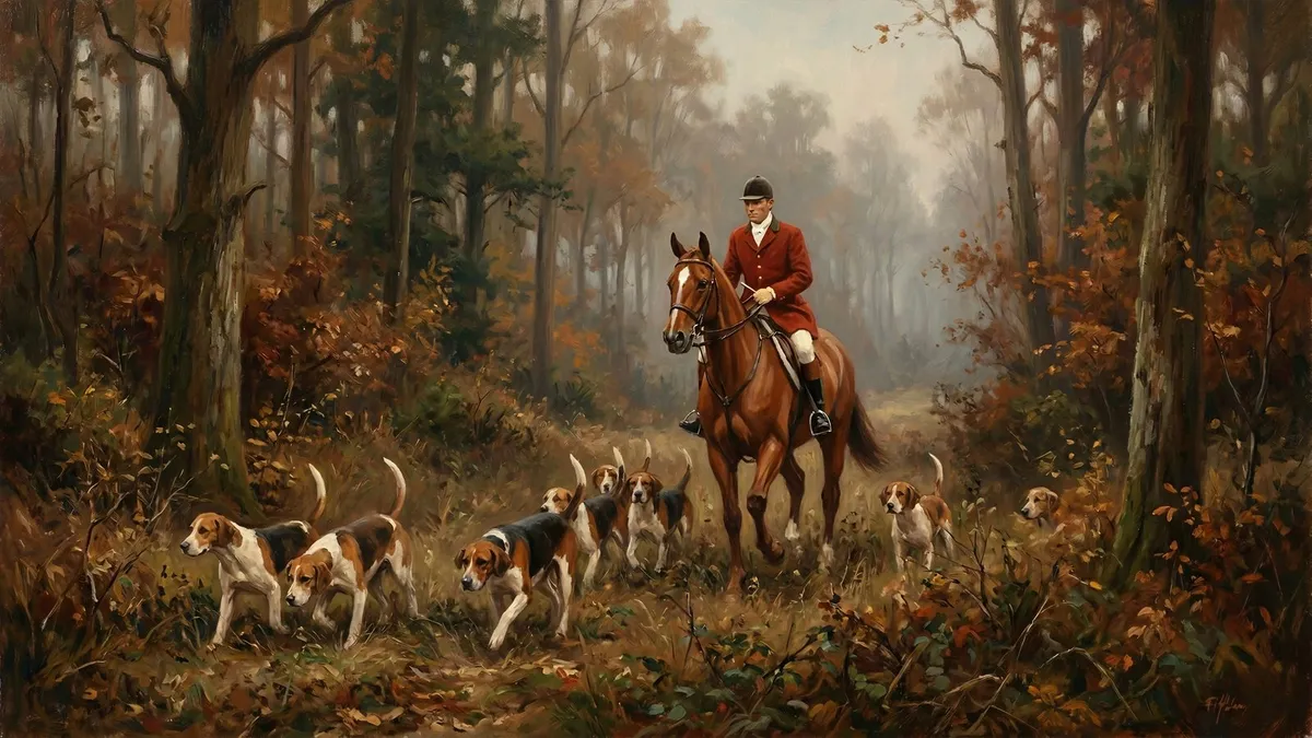 Vintage Equestrian shown on your frame