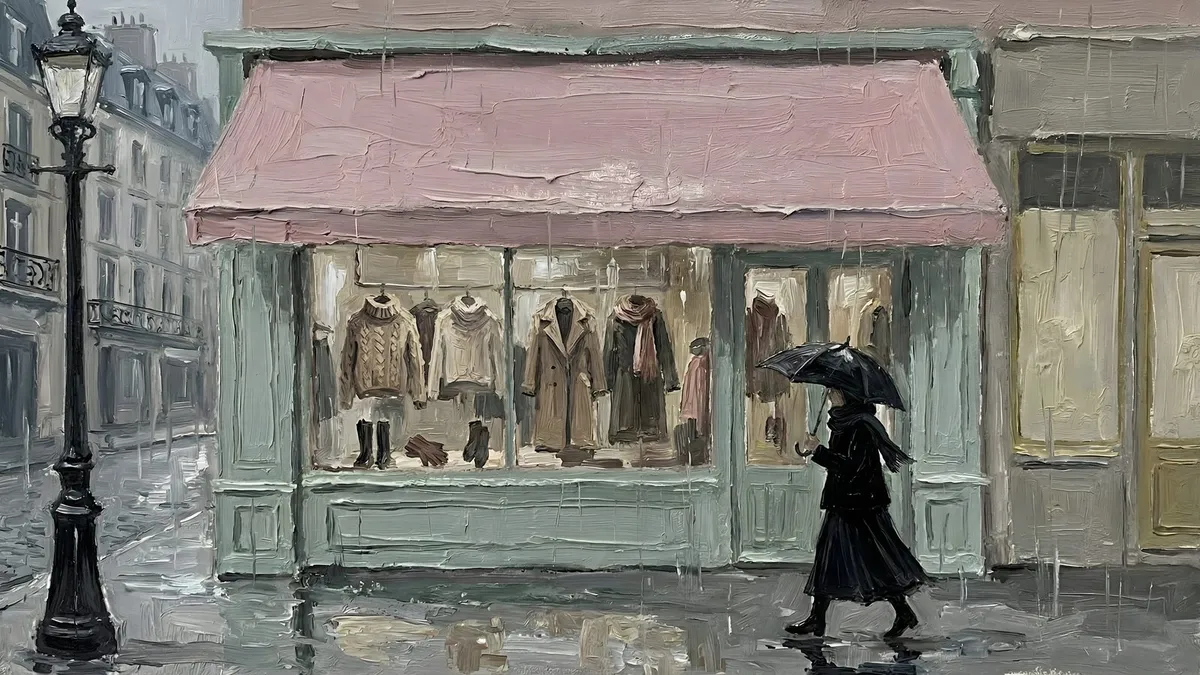 Parisian Street shown on your frame