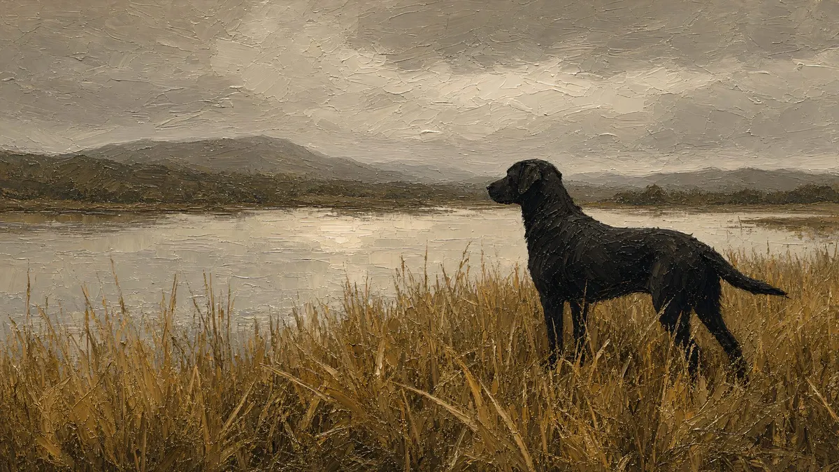 Black Dog Misty Marsh shown on your frame
