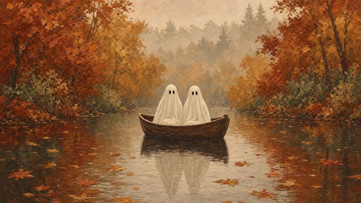 Ghosts In A Boat shown on your frame